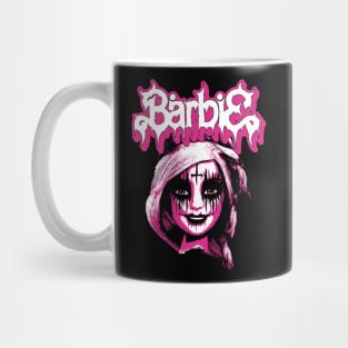 Barbie metal Mug